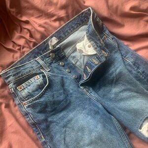 Topshop Distressed jeans